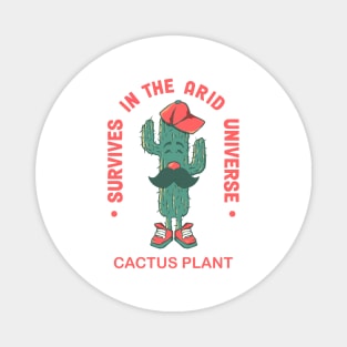 Design cactus character Magnet